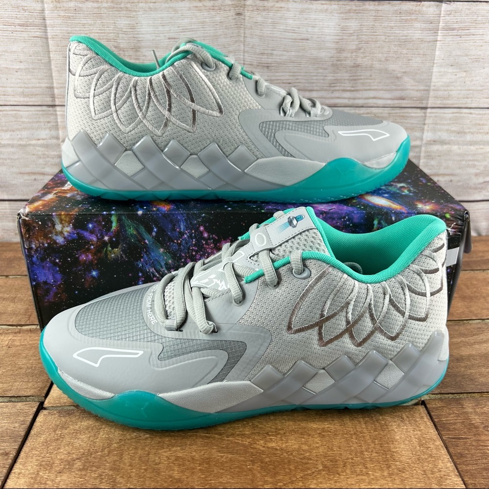 Puma MB.01 Low ‘UFO’ Aqua Green Lamelo Ball